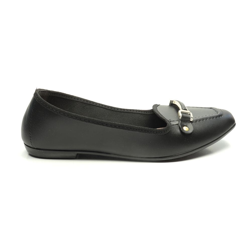 Sapatilha Feminina Moleca Bico Quadrado