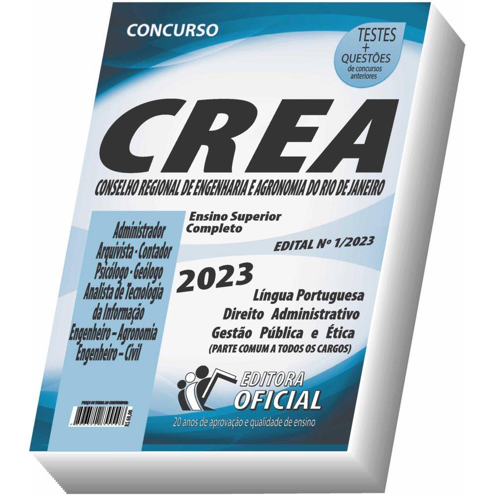 Apostila Crea - Rj - Nível Superior - Parte Comum Aos Cargos