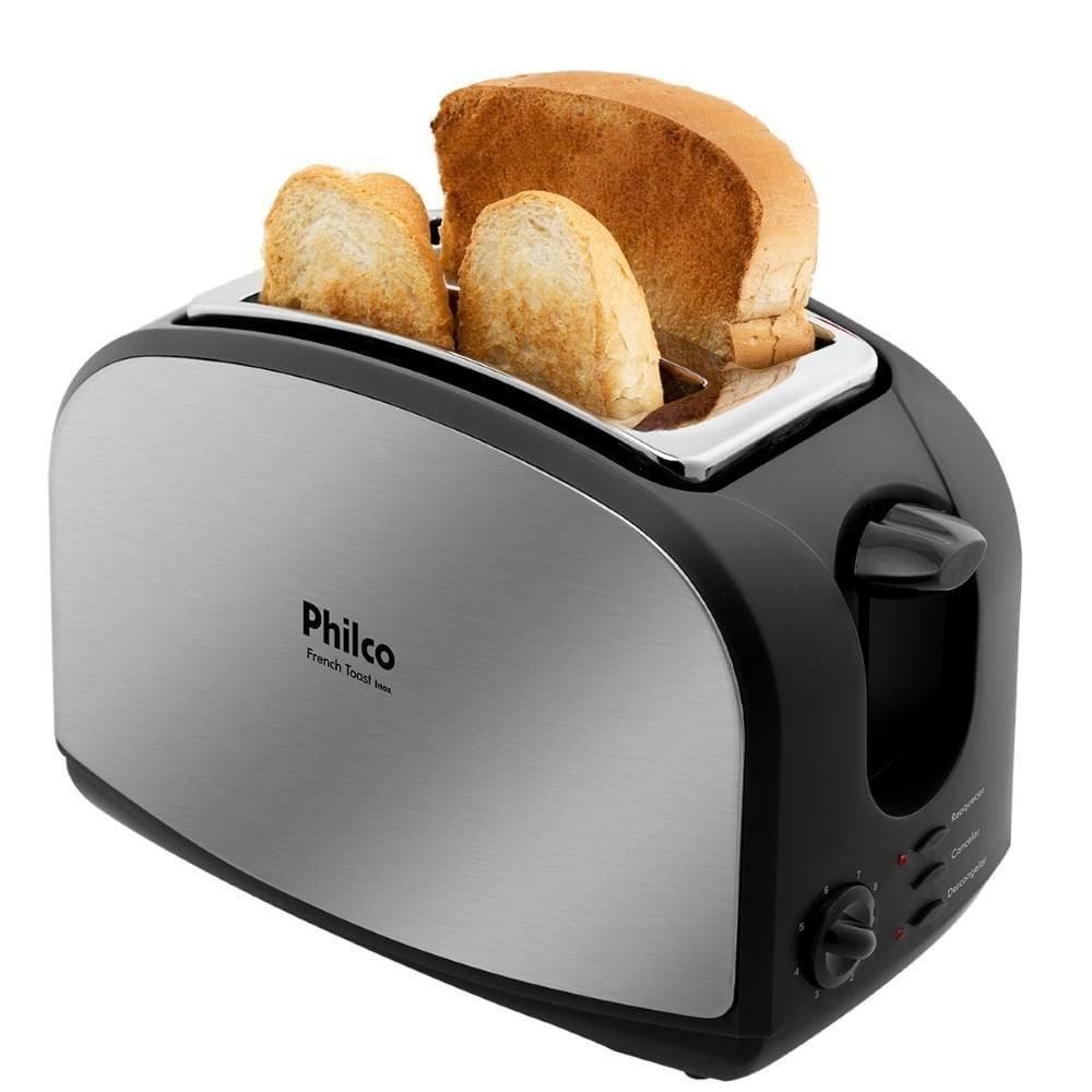 Torradeira De Pão French Toast Inox Philco 220v