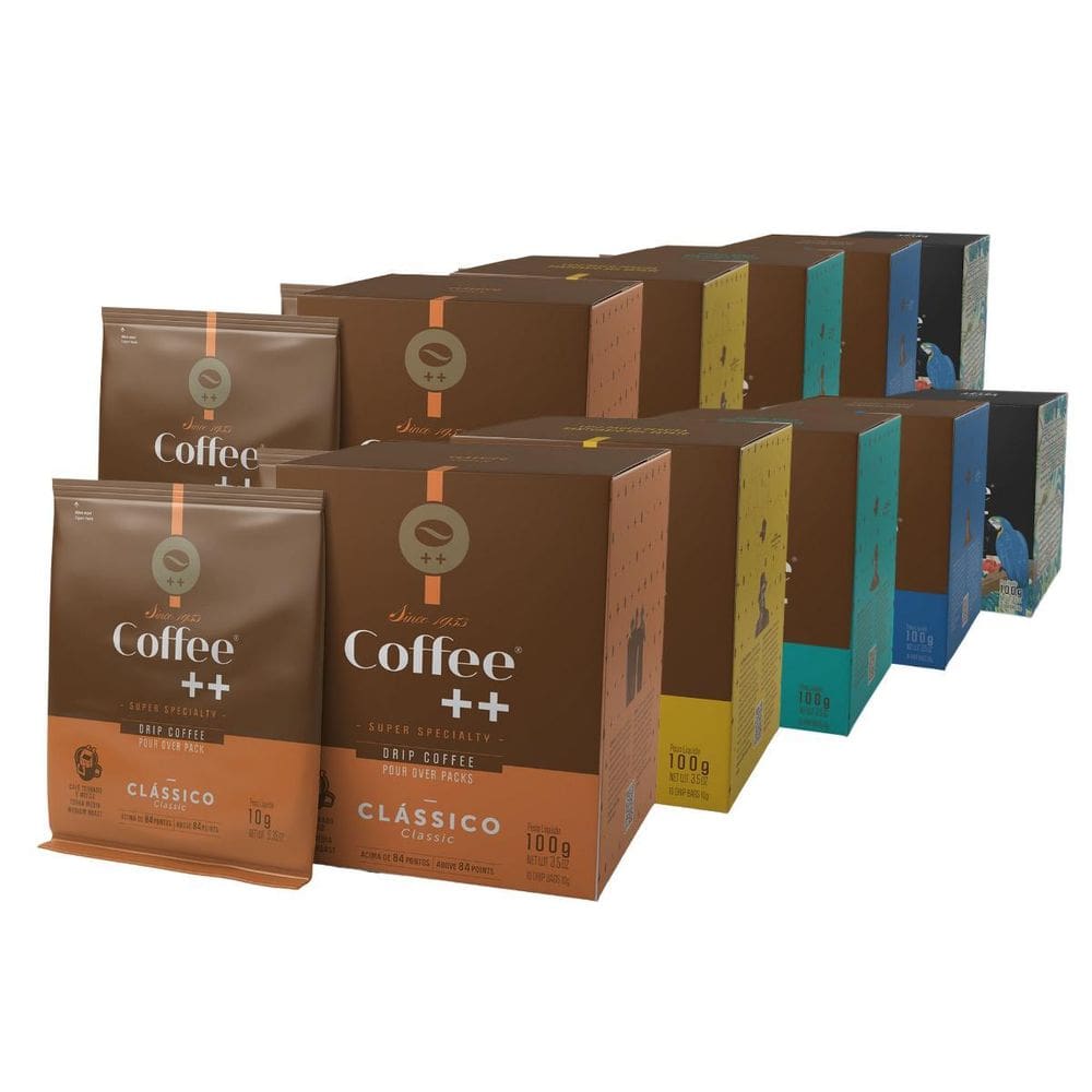 Drip Coffee, 100 Sachês, Café Coffee Mais