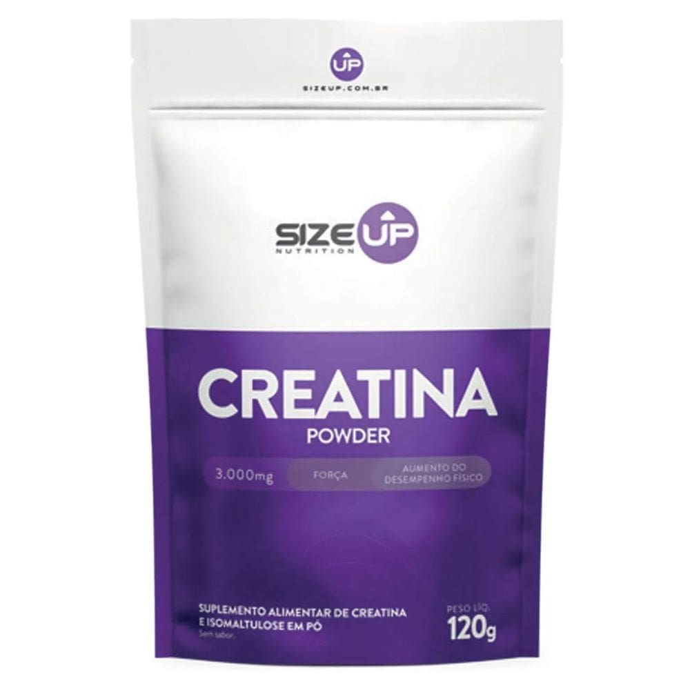 Creatina Sc 120 G - Size Up Sem Sabor 120 G