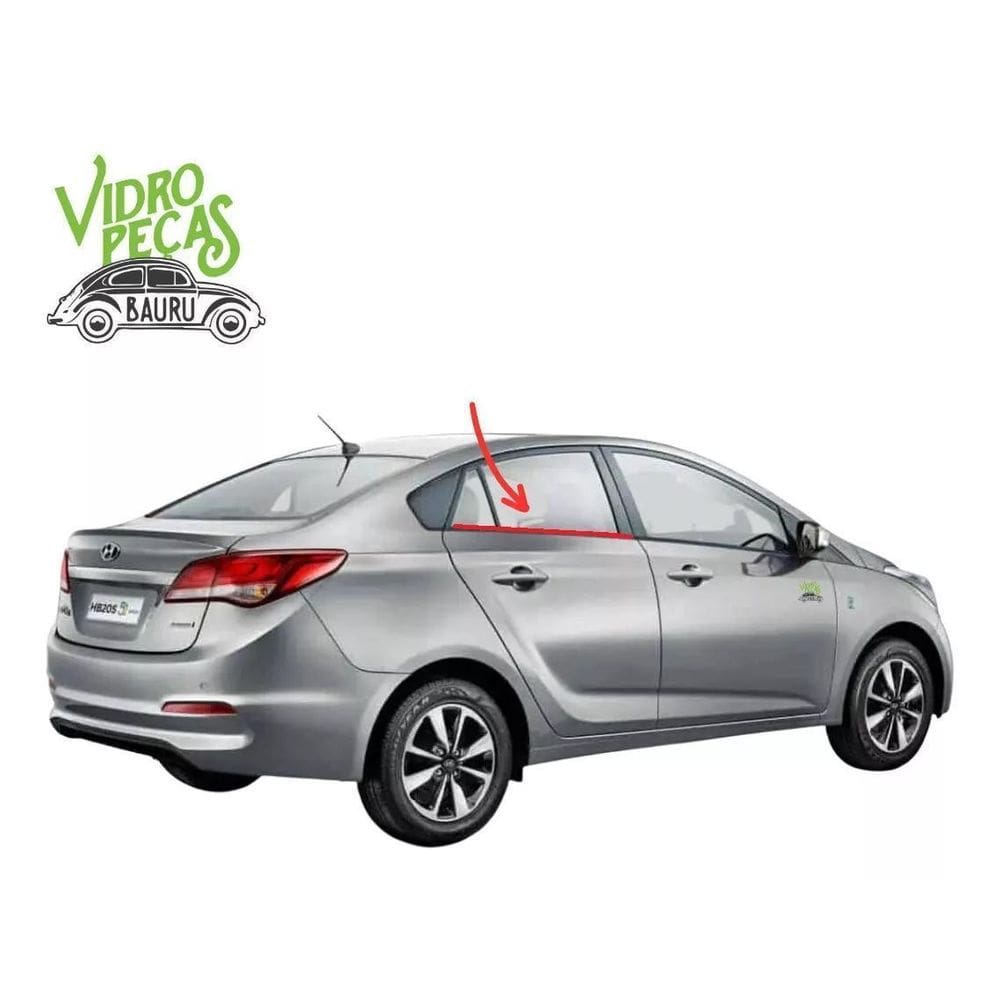 Pestana Externa Traseira Direita Hyundai Hb20 Sedan .../19