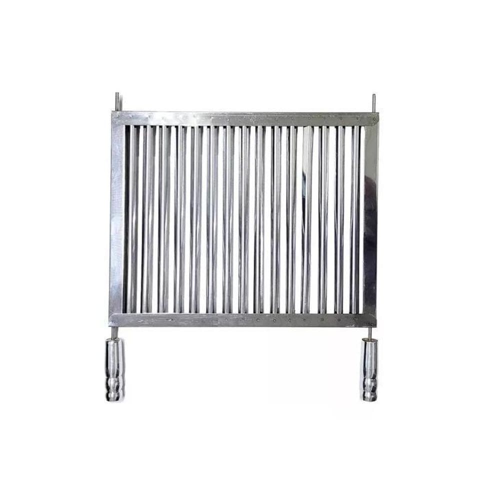 Grelha Uruguaia Inox Parrilla Churrasco 45X40
