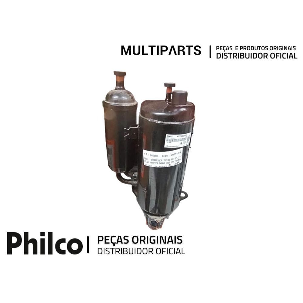 Compressor Rotativo R-410 Ar Split - Atf200D22Umt Philco