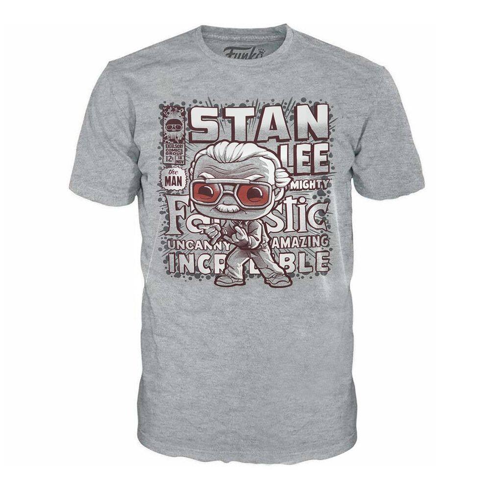 Pop Tees Camiseta Marvel- Stan Lee - Tam. M