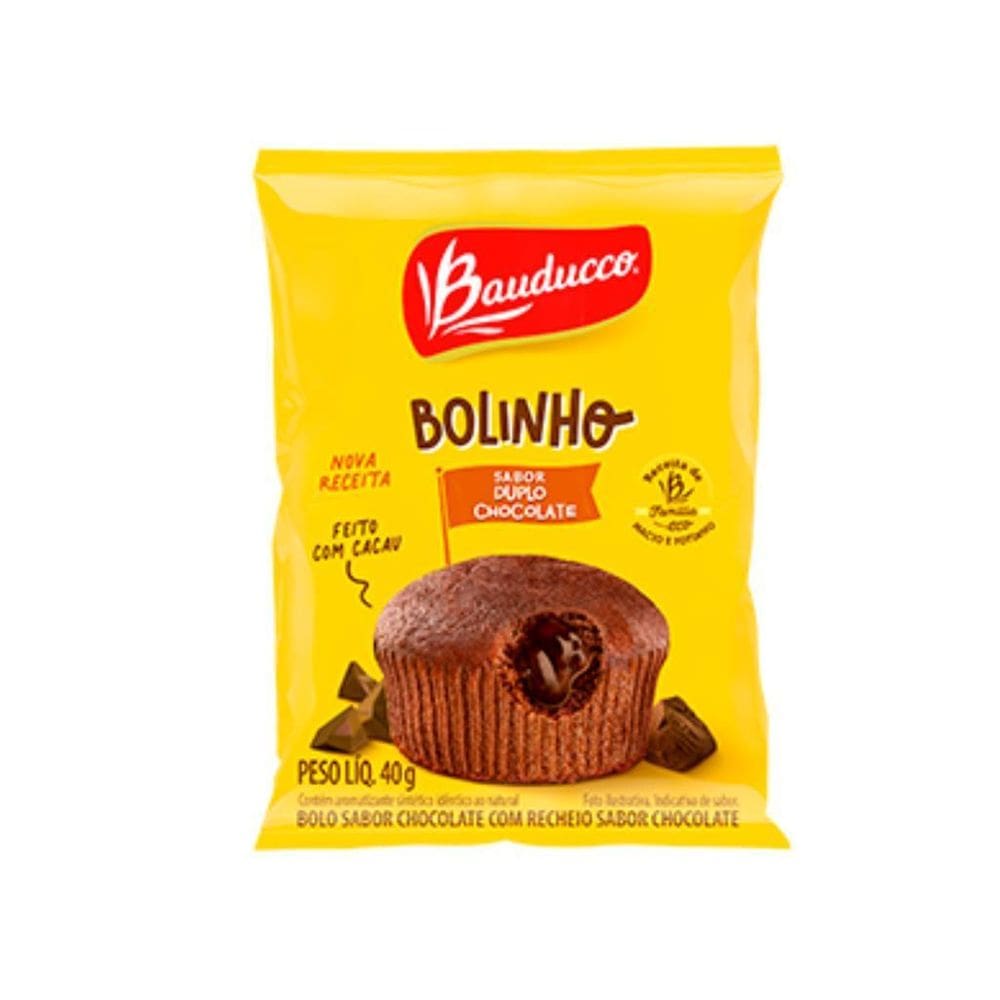 Bolinho Bauducco Mini Bolo 40G Duplo Chocolate