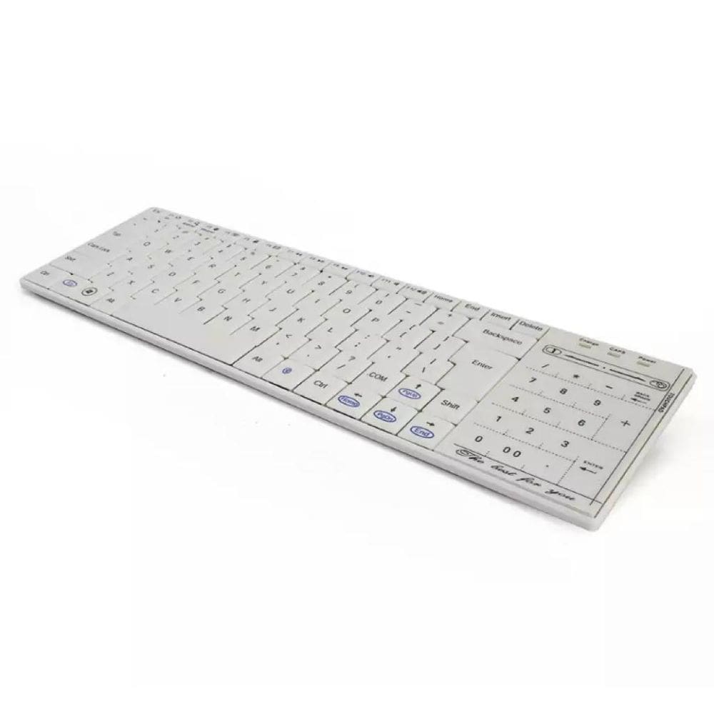 Mini Teclado Sem Fio Universal 2.4G Touchpad 2 Em 1 Tablet
