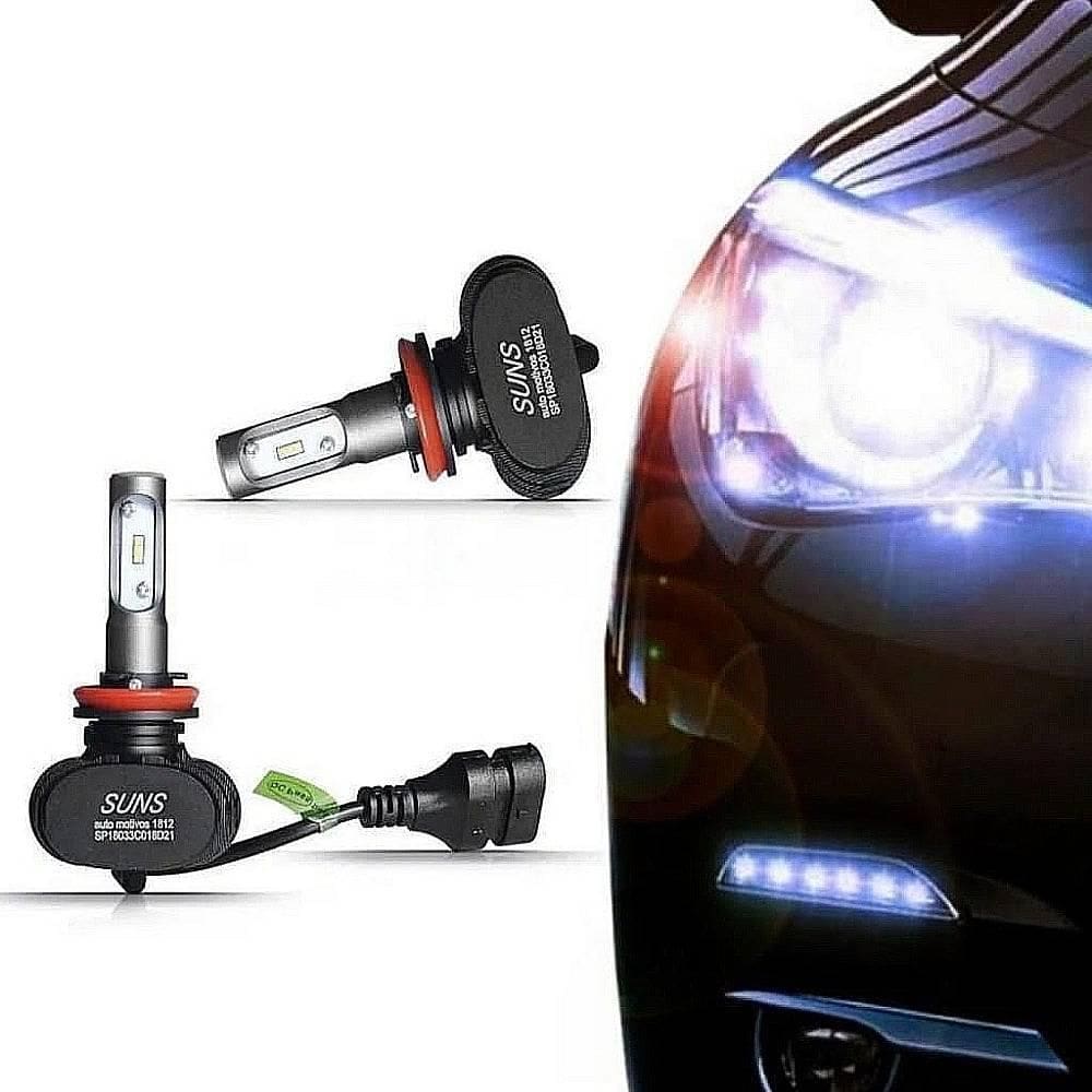 Lâmpada Ultra Led Hb3 6000K 8000 Lm C/Canbus Par
