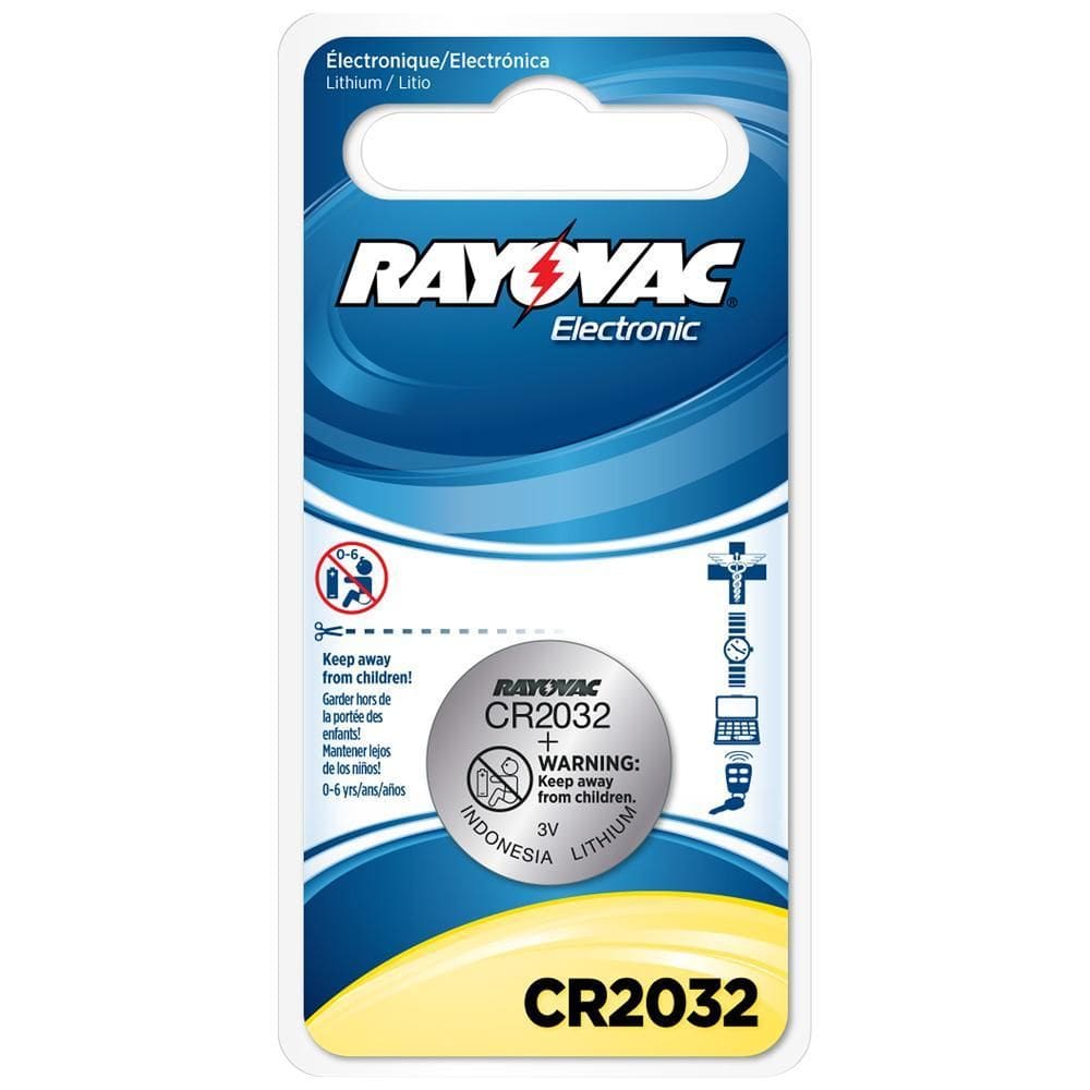 Pilha Botao Rayovac Lithium Cr2032 3V Unid