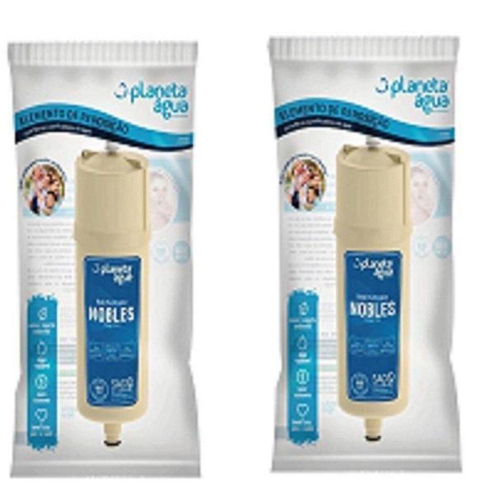 Refil Filtro Europa Noblesse Plus Noblesse Flex - Kit 2 Un