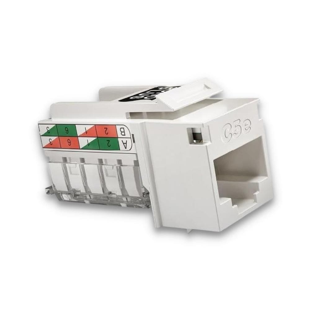 Conector Femea Cabo Rede E Internet Rj45 Sohoplus Cat5E