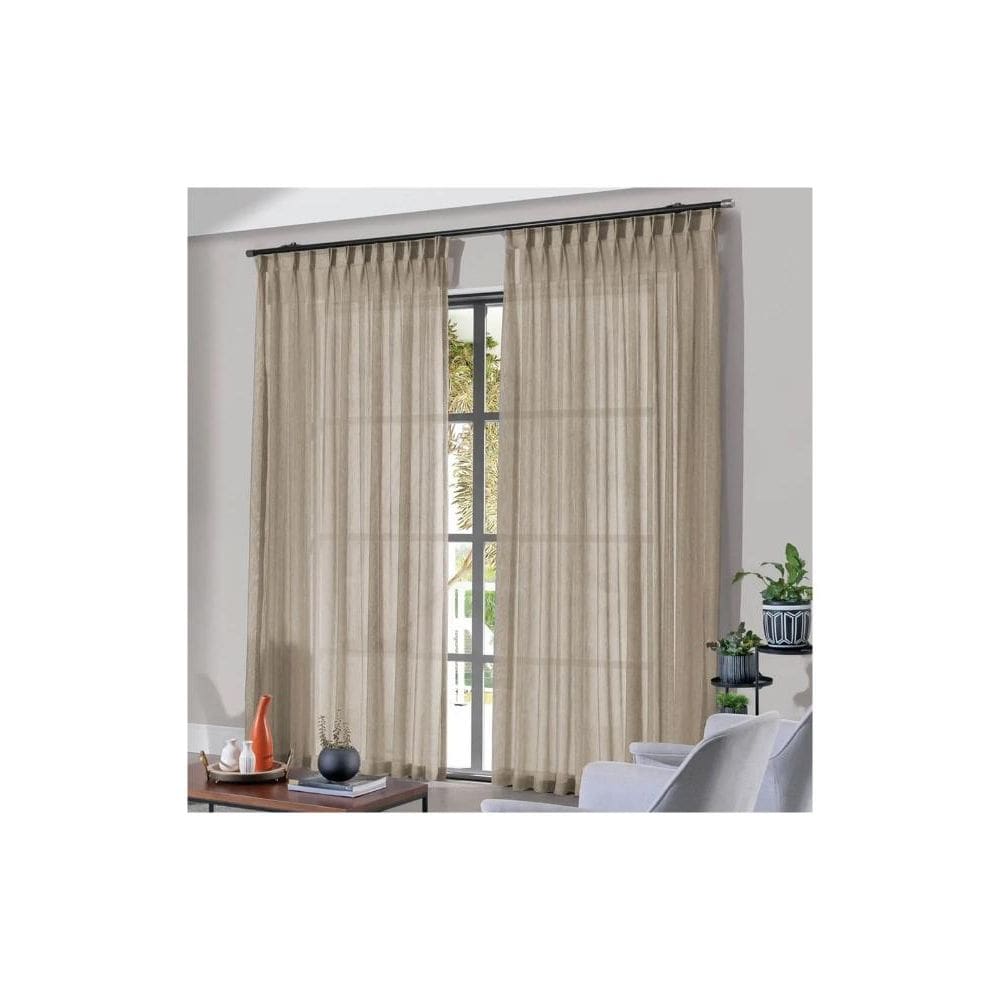 Cortina Para Trlho Bella Janela 540x280 cm Duplex Bruxelas