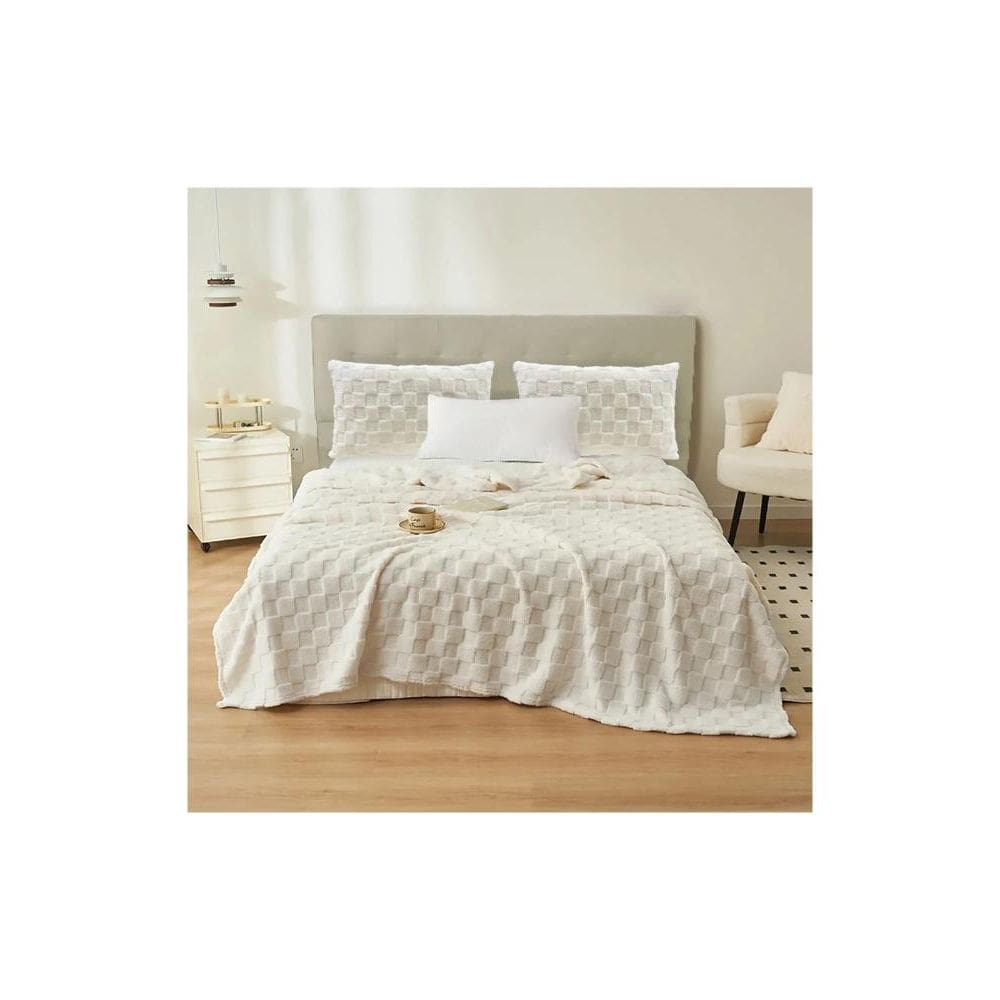 Manta Queen Laço Home 3D Square