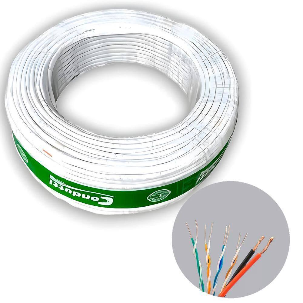 Rolo Cabo De Rede 100 Metros Condutti, 4X24Awg S 2X1Mm2 F