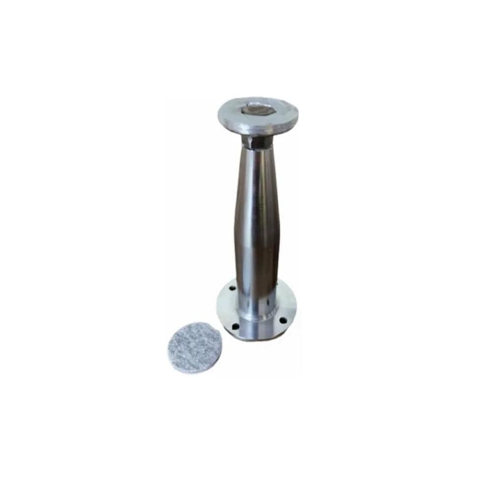 Kit 04 Pé De Armário Alumínio Para Móveis - 12Cm - Regulável