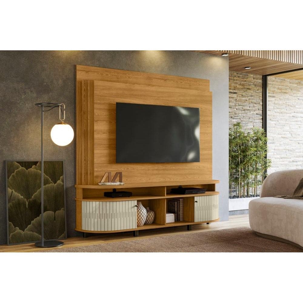 Home Theater Daytona para TV até 65 polegadas - Cumaru / Opala - Madetec