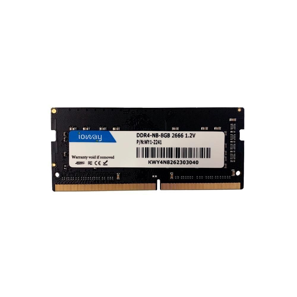 Memória 8Gb Ddr4 2666Mhz Sodimm Ioway