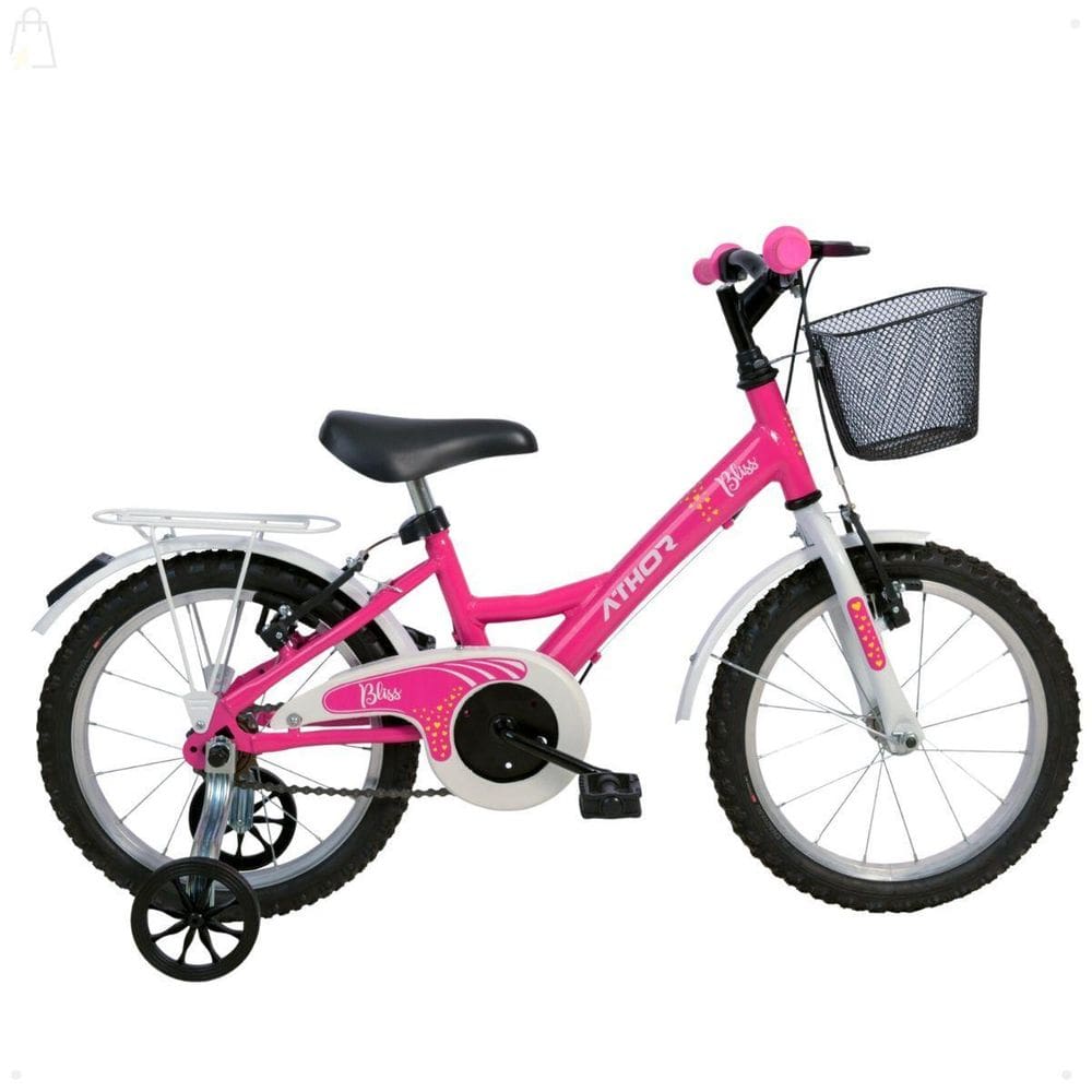 Bicicleta Feminina Aro 16 Novo Modelo Bliss Rosa