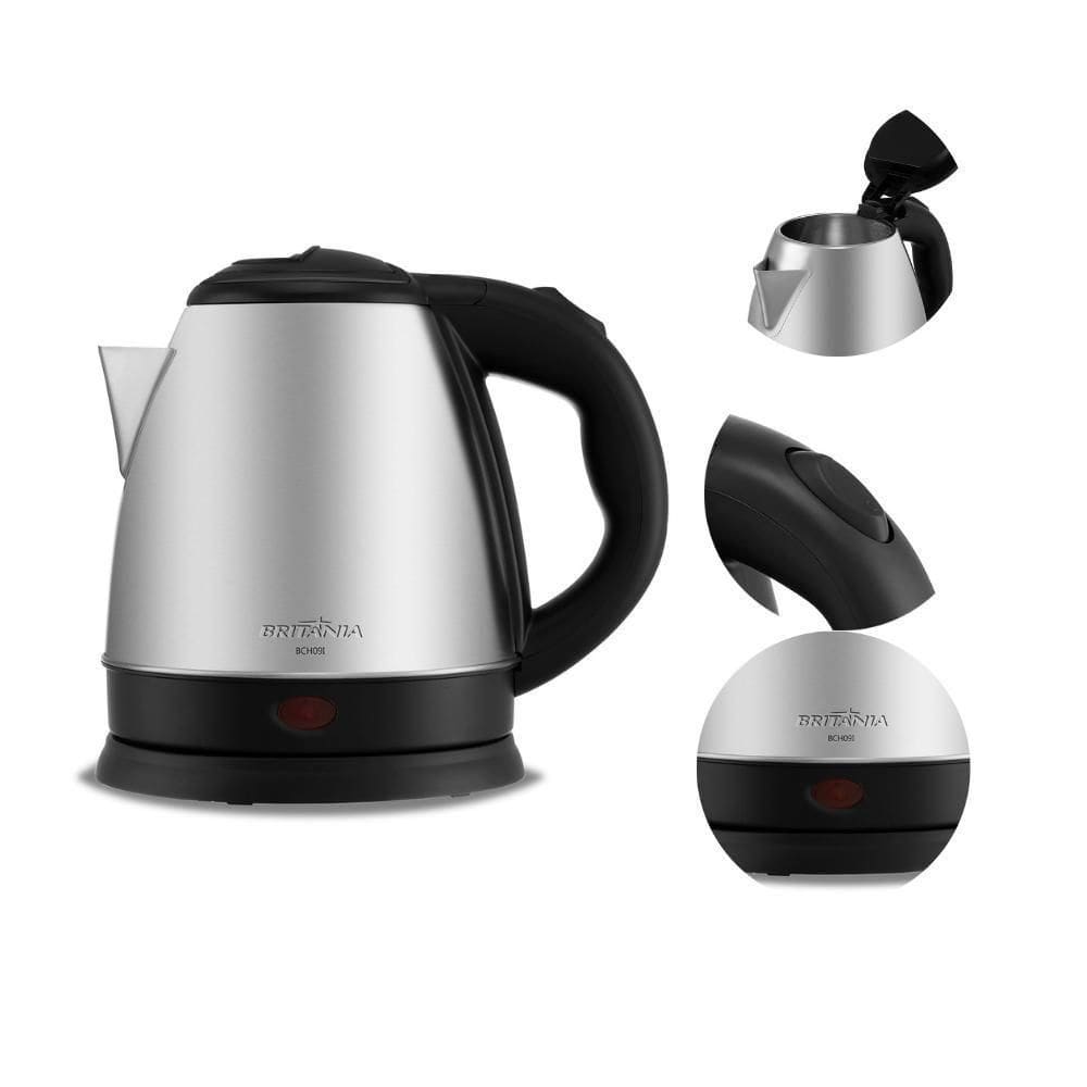 Chaleira Elétrica Bch09l Britânia Capacidade 1,2l Desligamento Automático 127v
