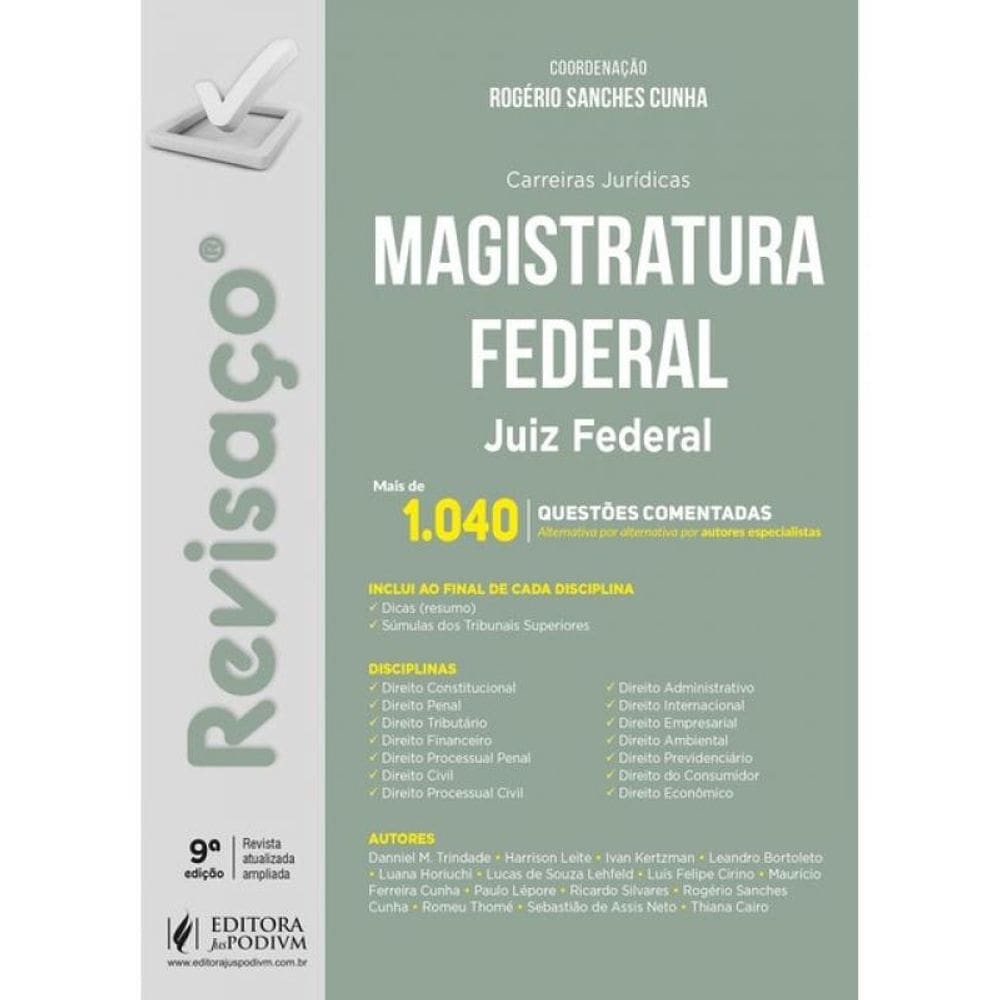 Revisaço - Magistratura Federal - Juiz Federal - 2024
