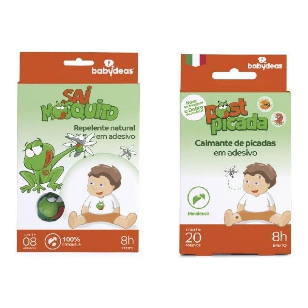 Adesivo Kit Com 2 - Para Alívio De Coceira Post Picada 20un