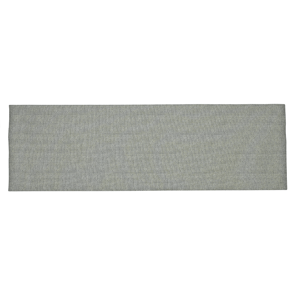 Tapete de Cozinha Pvc Base Antiderrapante Vizapi Block 50x160cm Palha Bege