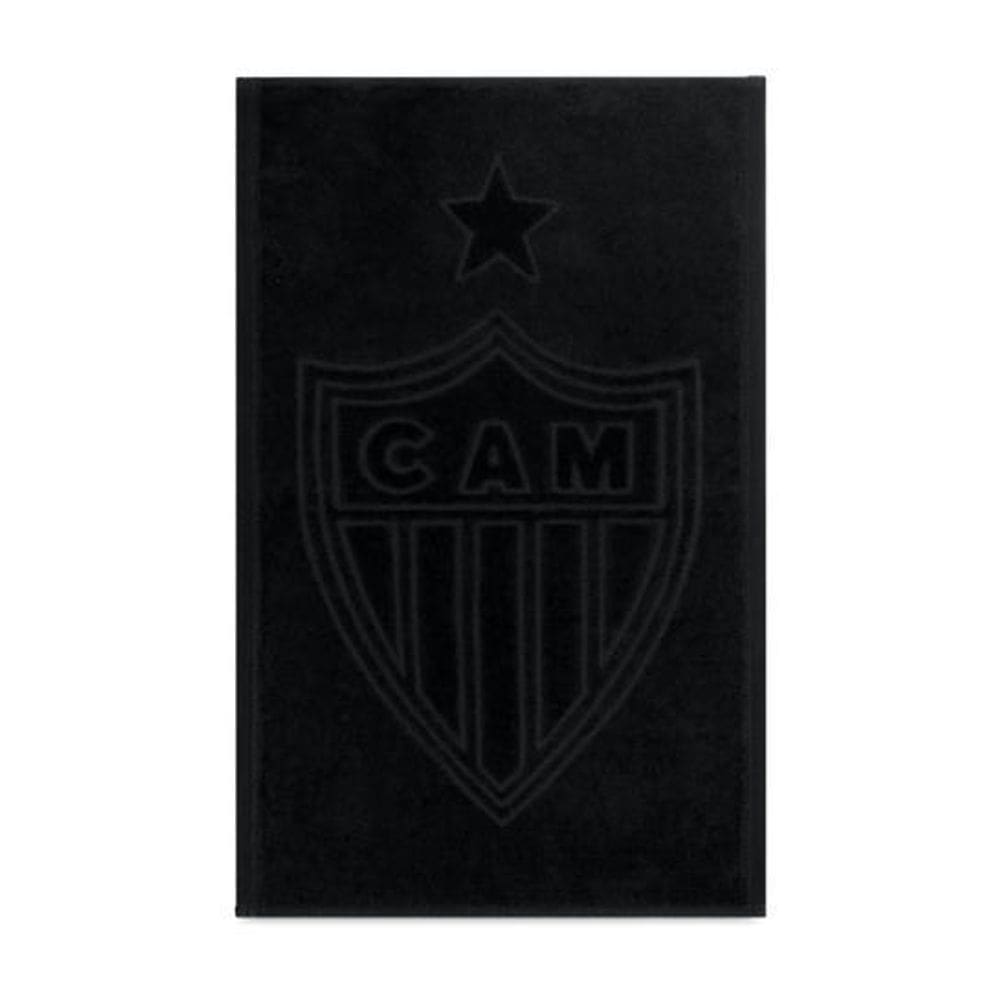 Toalha Academia Buettner - Atlético Mineiro Preto 33x50cm