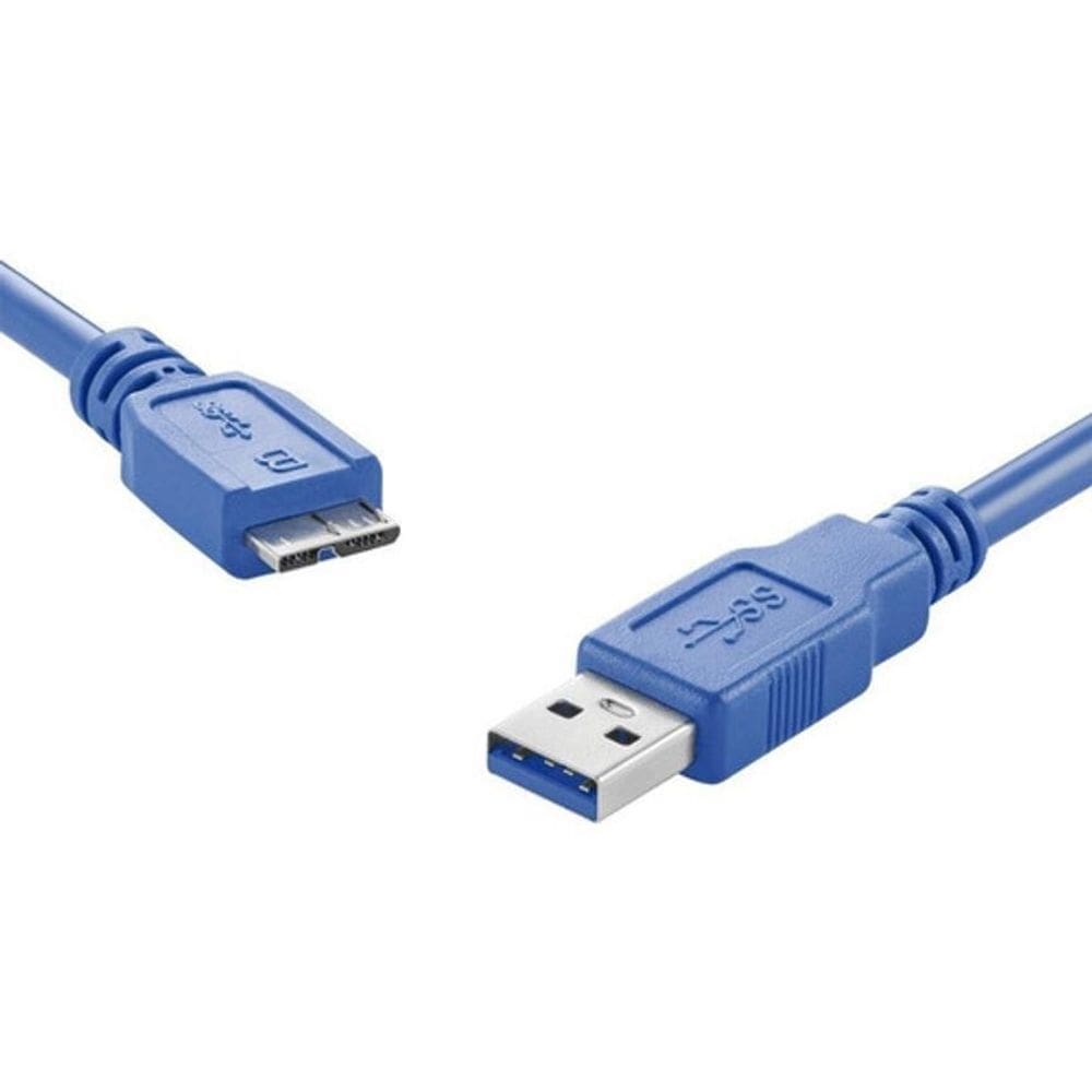 Cabo USB 3.0 Macho para Micro USB B 2 Metros - Pentom
