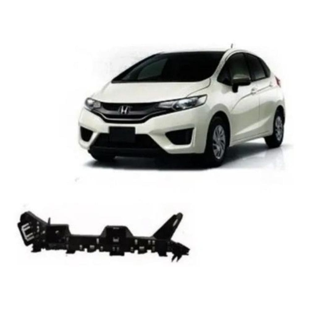 Par Guia Suporte Parachoque Honda Fit 2015 16 17 18 19 2020