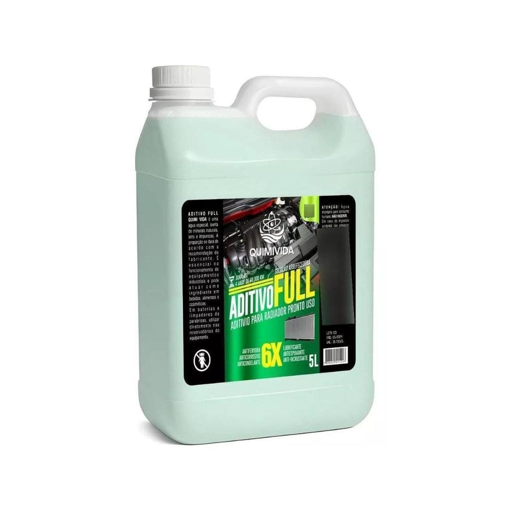 Aditivo Radiador Verde Pronto Uso 5L - Quimivida