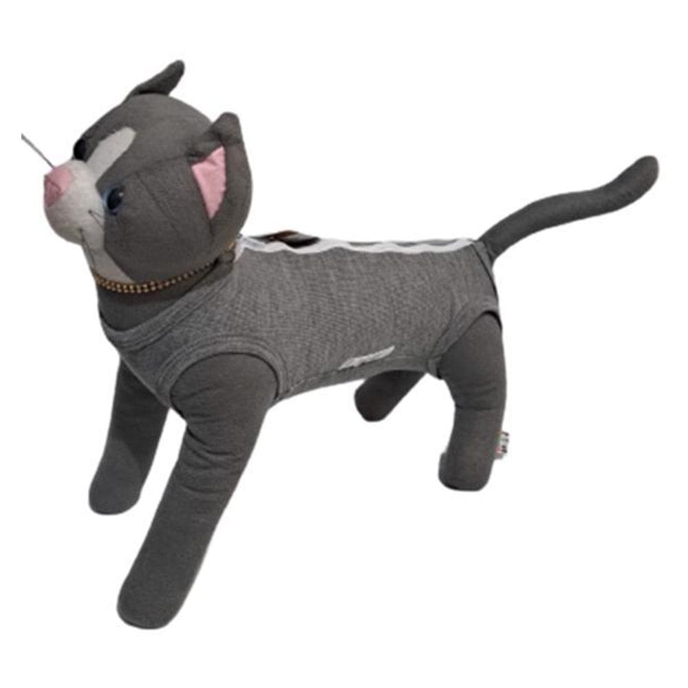 Roupa Pós Cirúrgica para Gatos Modelo 1 26cm 23-29cm Algodão