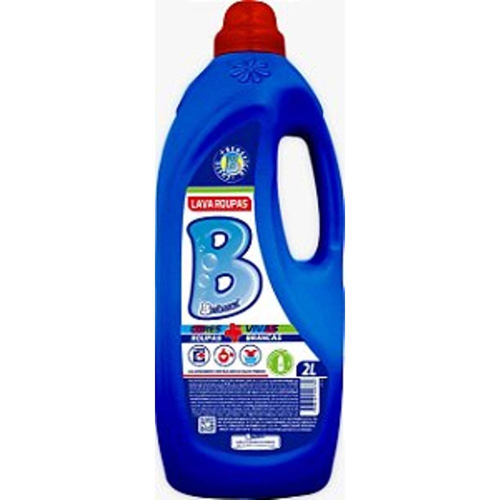 Lava Roupas Liquido Tradicional Eficiente 2 Litros Barbarex