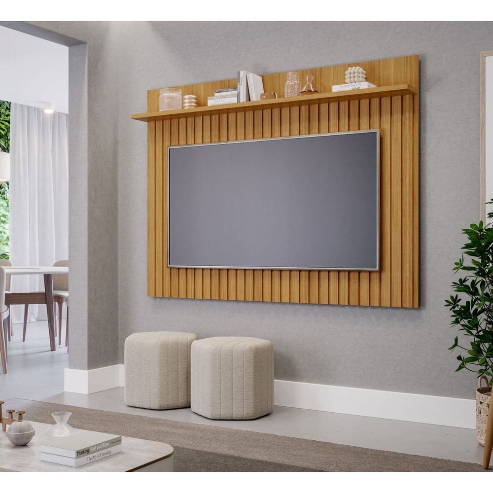 Painel para Tv até 70 Polegadas Trend, Espresso Moveis Marrom