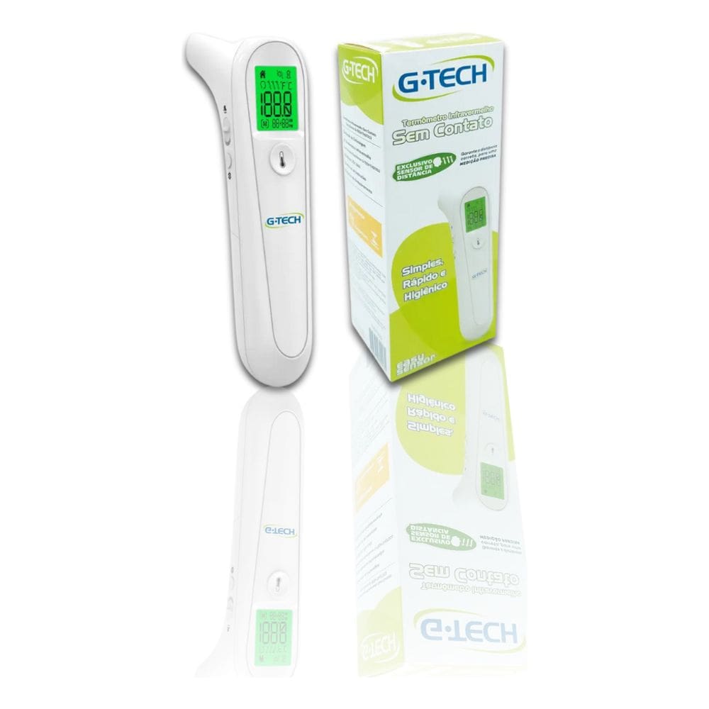 Termometro Digital Infravermelho Sem Contato Easy Sensor G-Tech Corporal e Superfícies