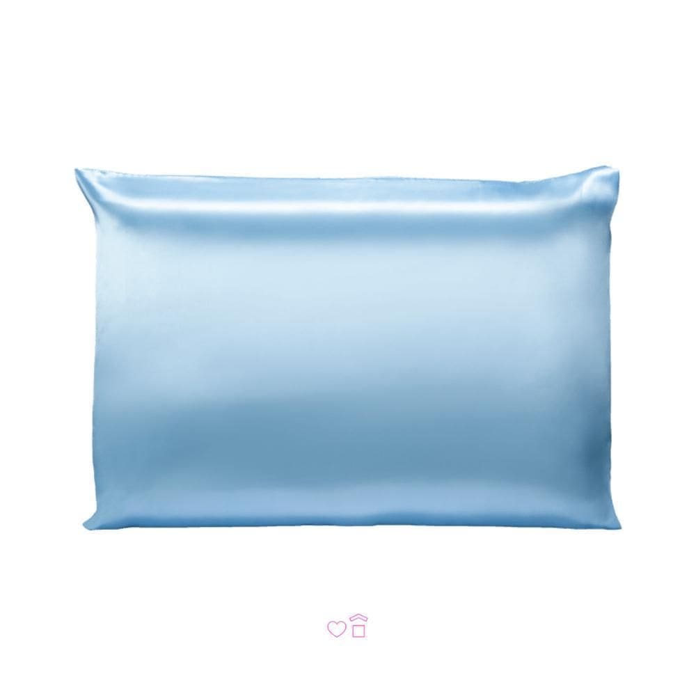 Fronha De Cetim Avulsa Antifrizz 50X70 Cabelo - Azul Bebê