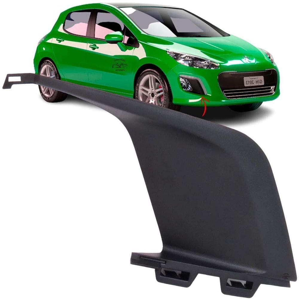 Grade Moldura Milha Lado Direito Peugeot 2013