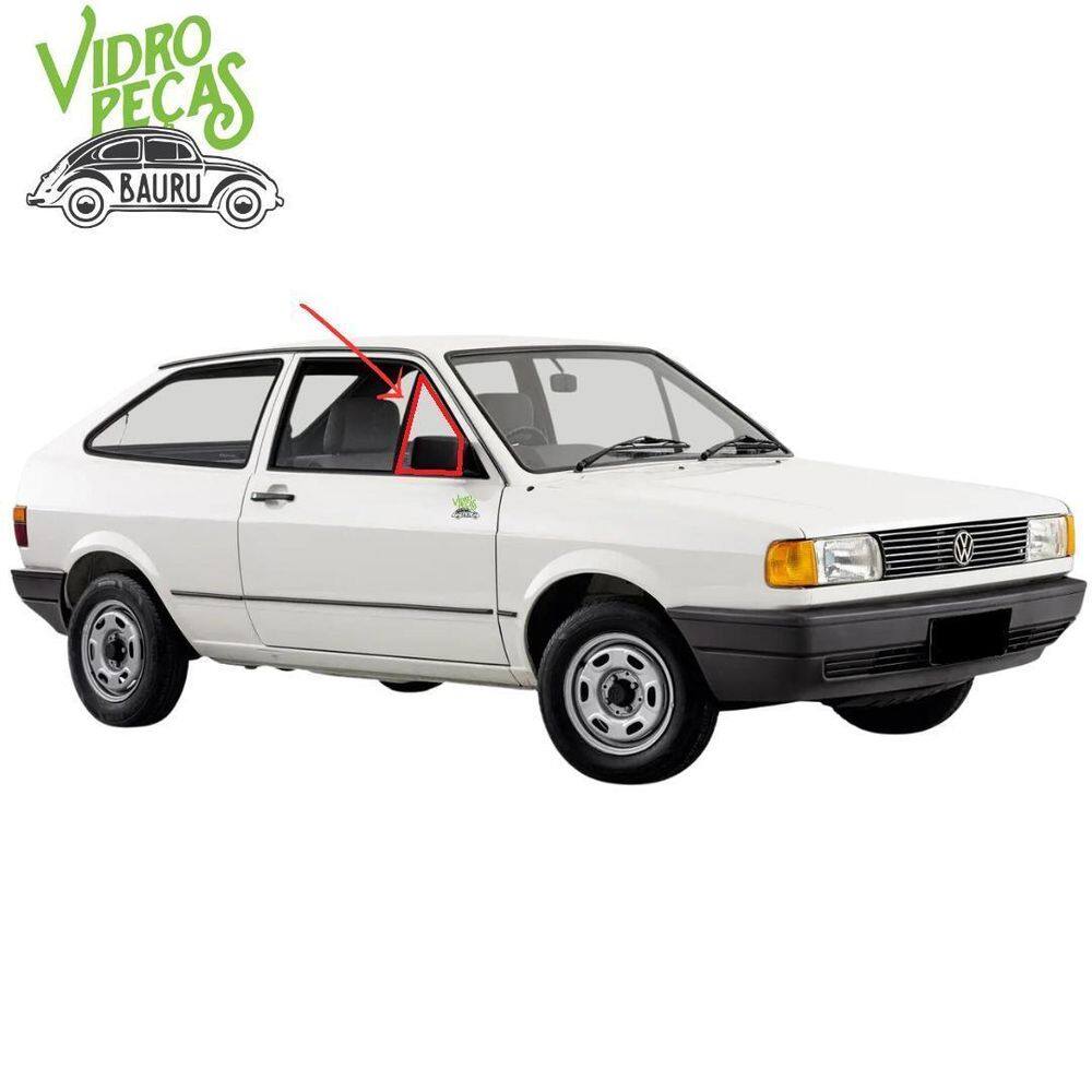 Borracha Quebra Vento Fixo Direito Gol Quadrado Ate 1996