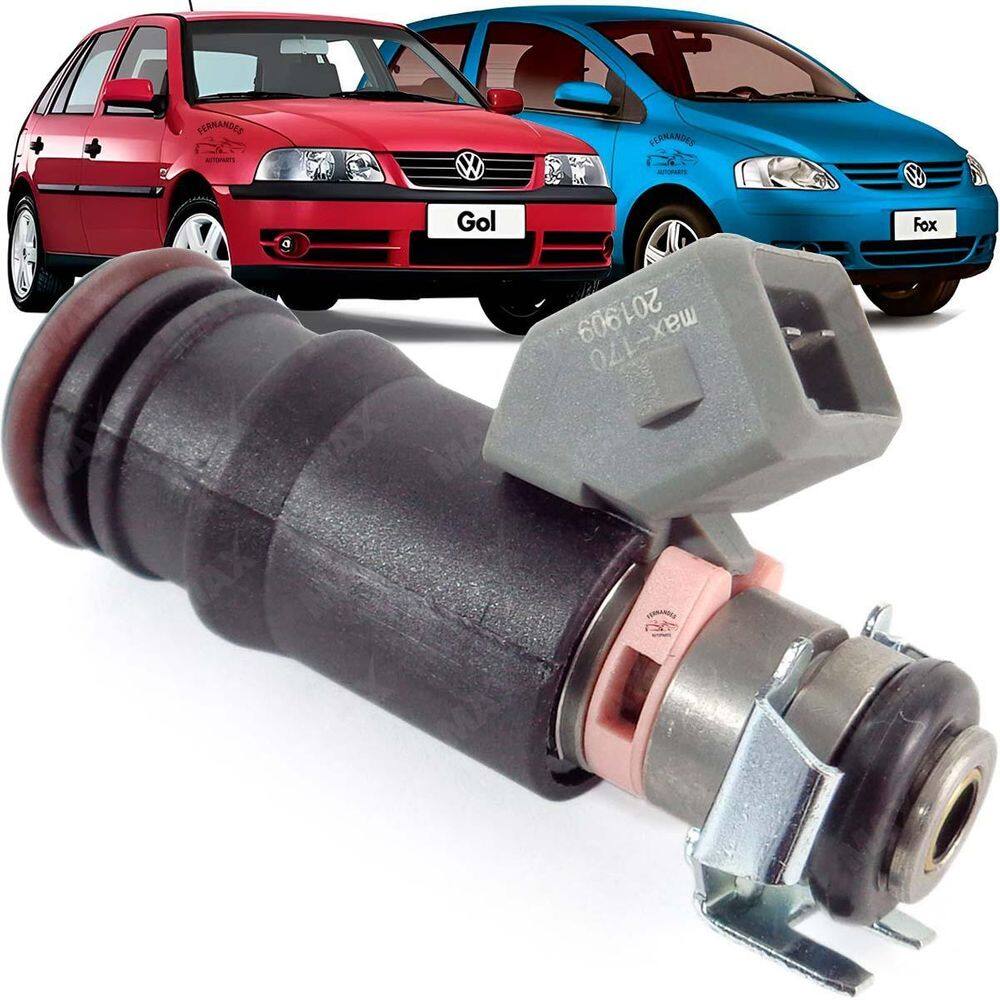 1 Um Bico Injetor Vw Fox Gol G3 G4 1.0 8V Iwp170 2002 Á 2006