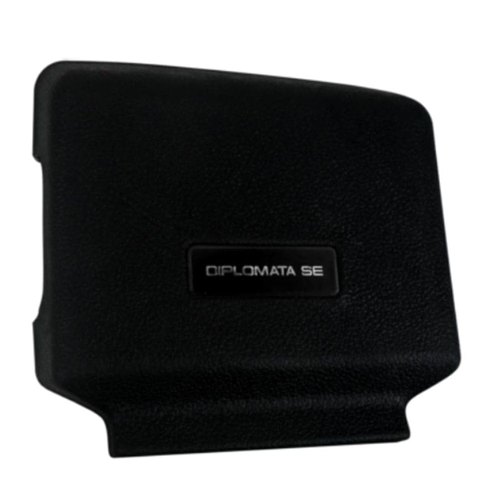 Capa Botão Buzina Volante Diplomata 88/99 Preta Emblema SE