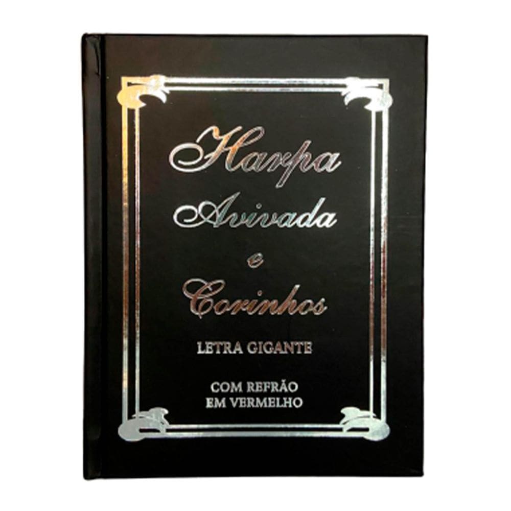 Harpa Cristã Louvores Evangélicos Letra Gigante Capa Dura