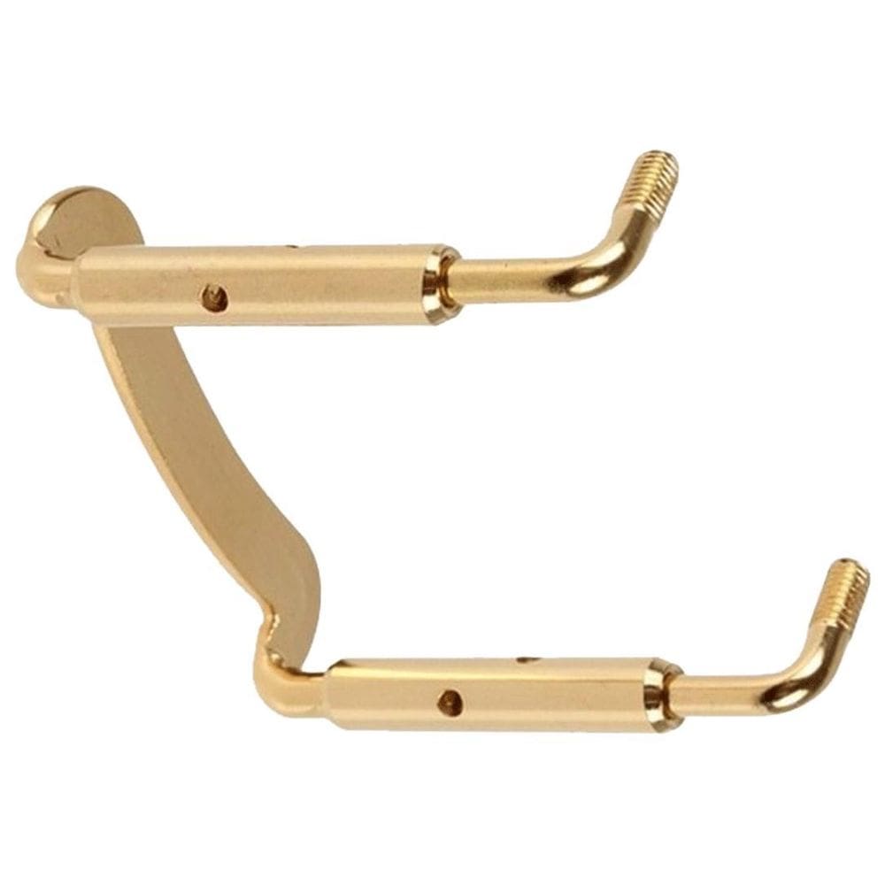 Kit 2 Ferragens Grampo Braçadeira Violino 4/4 Dourada