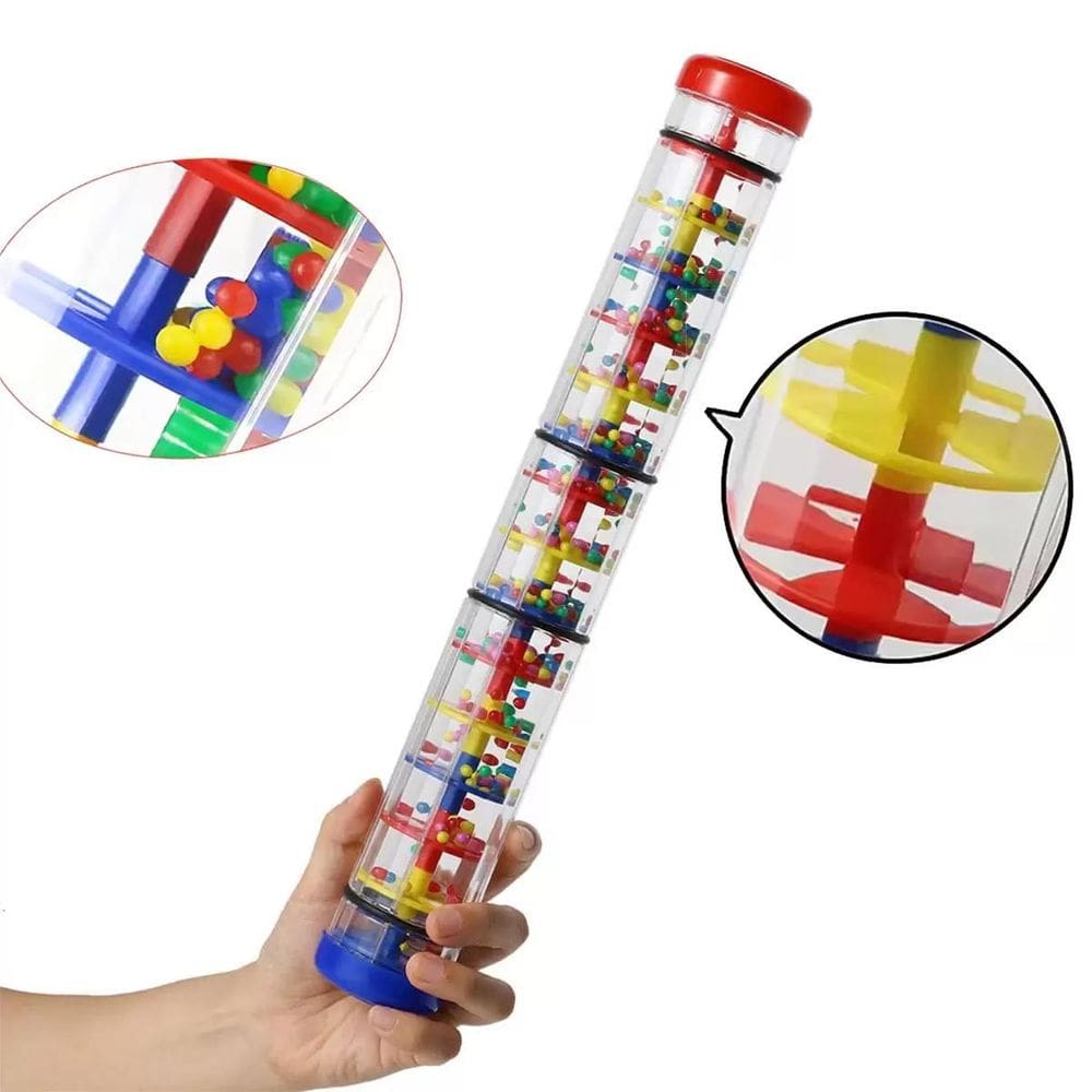 Pau De Chuva Cristal Instrumento Infantil Lindo
