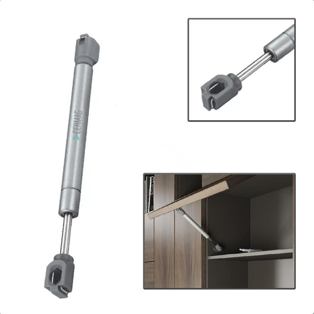 Amortecedor Inverso Porta Armário Pistão Gás 120N Capac 12Kg