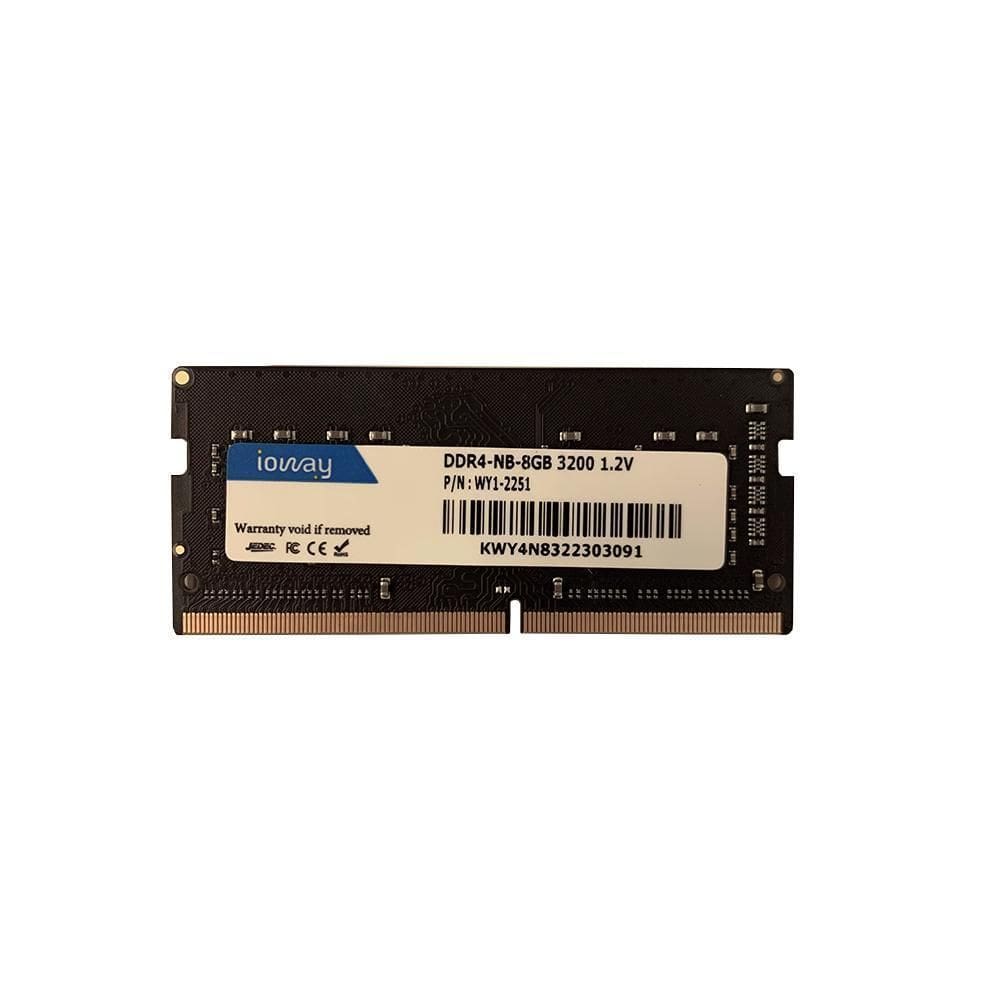 Memória 8Gb Ddr4 3200Mhz Sodimm Ioway