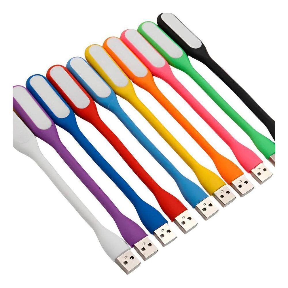 Mini Led Usb Flexivel Night Light Lampada Dobravel