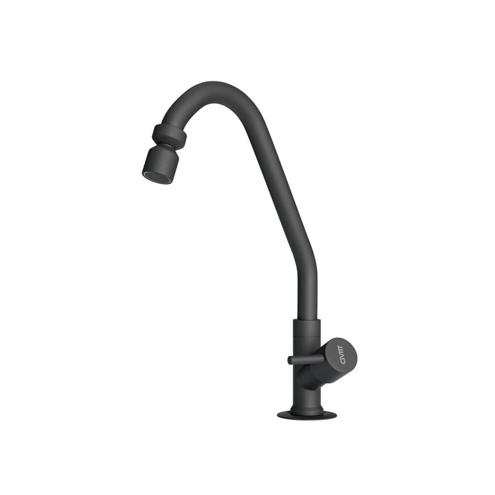 Torneira Metal de Cozinha Mesa Black Preto