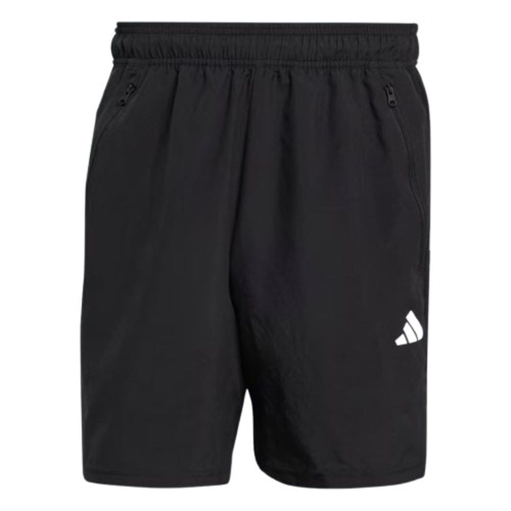 Short Adidas Malha Plana Preto-Masculino