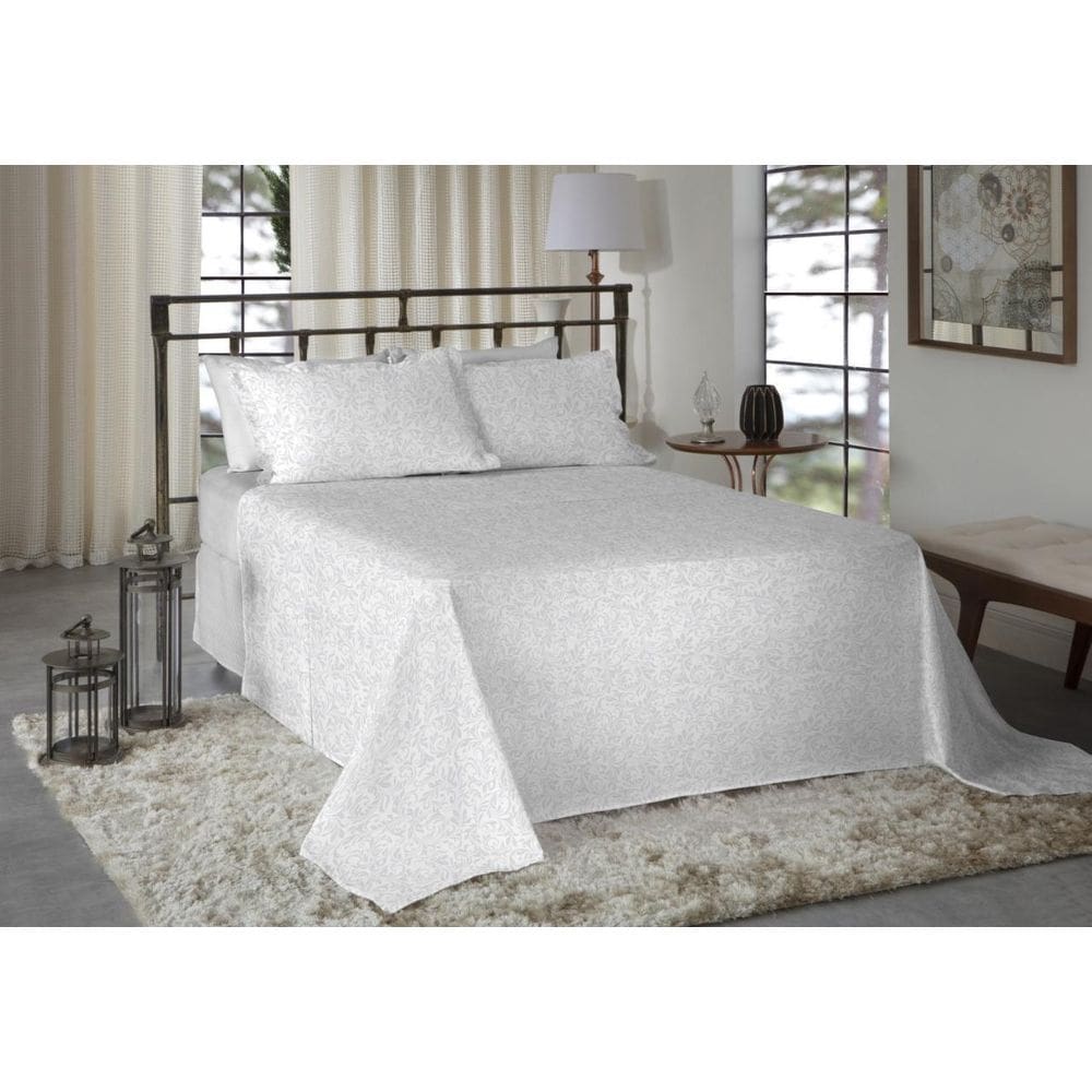 Jogo De Cama King Size 300 Fios Nova America - Brenda 7356