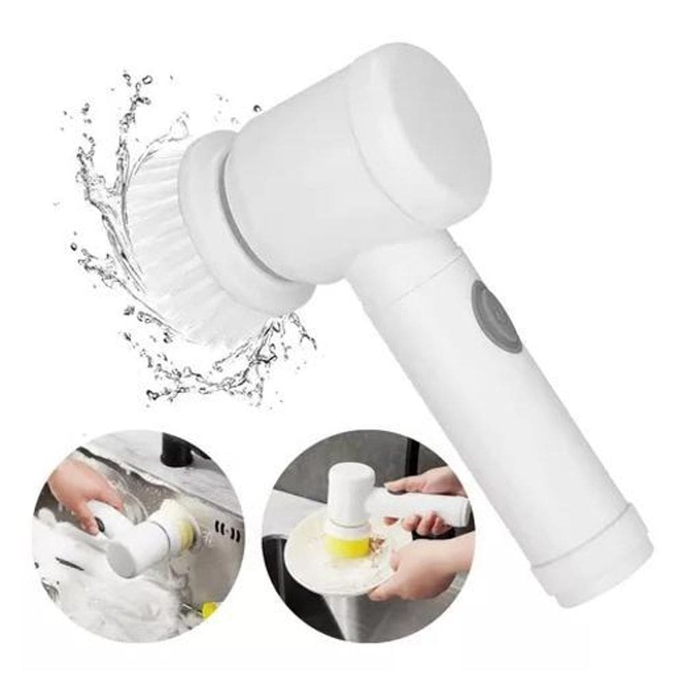 Escova Elétrica Recarregável Magic Brush - Limpeza Doméstica