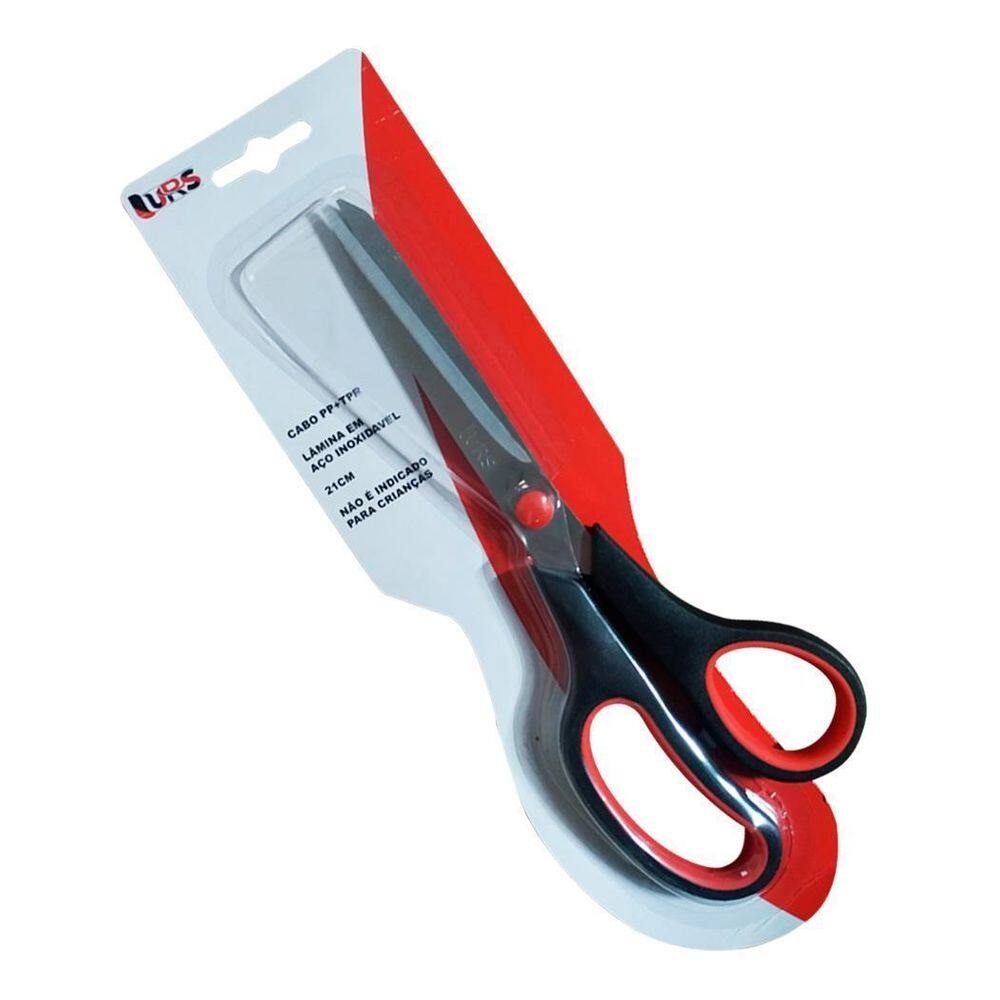 Tesoura Grande Profissional Multiuso Costura Aço Inox 21Cm